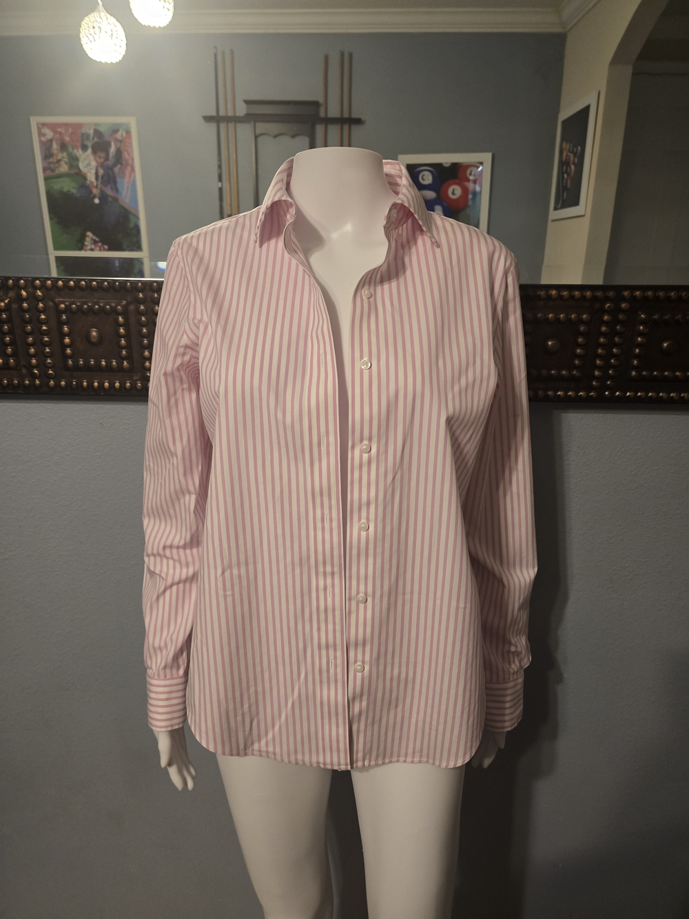 Brooks Brothers Women's Classic Fit Non-Iron Supima Button-Down Blouse